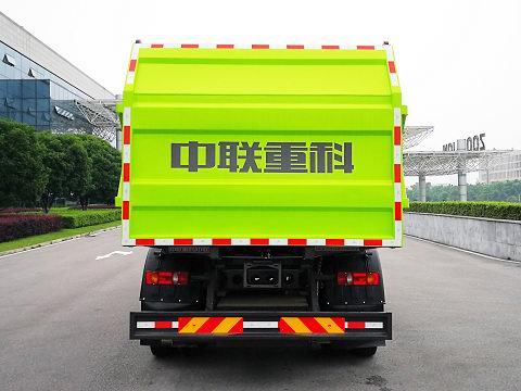 中联牌ZLJ5160ZDJDFE5压缩式对接垃圾车公告图片