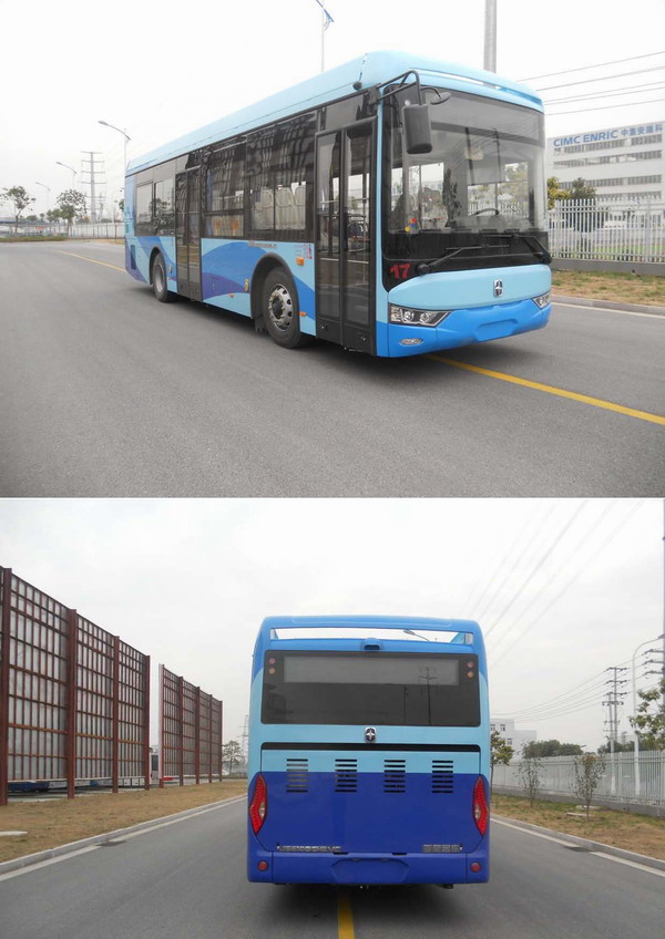 亚星牌JS6108GHEV16插电式混合动力城市客车公告图片