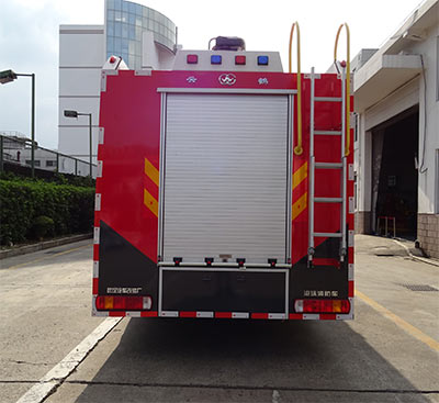重汽豪沃 WHG5200GXFPM80泡沫消防车公告图片