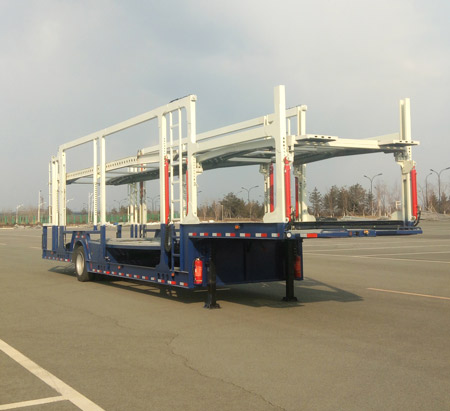 解放牌13.6米10.6吨1轴乘用车辆运输半挂车(CA9181TCCA70)