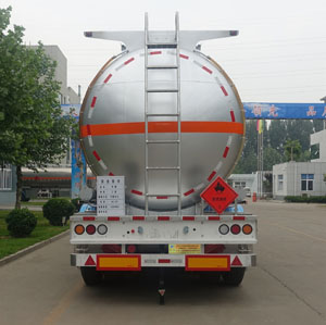 明航牌ZPS9400GRY铝合金易燃液体罐式运输半挂车公告图片
