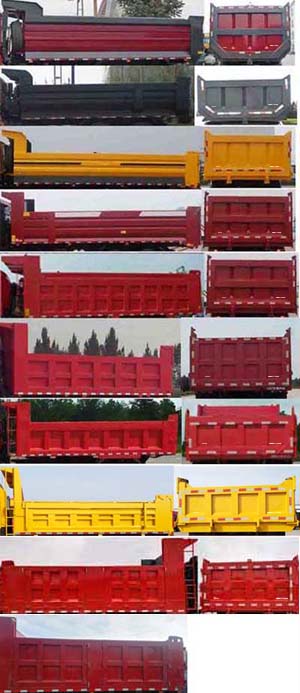 HFC3181P3K3A42S2V 江淮牌241马力单桥柴油5.4米国五自卸汽车图片