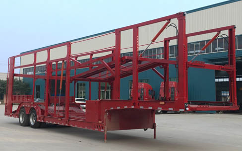 建宇牌13.8米19.9吨2轴车辆运输半挂车(YFZ9281TCL)