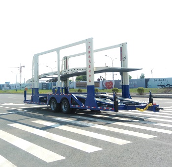 解放牌11.6米9.1吨2轴中置轴车辆运输挂车(CA9170TCLZA70)