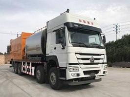 路路骏华牌JQ5310TFC01沥青碎石同步封层车