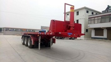 平板自卸半挂车