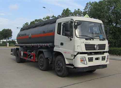 HLW5255GFW5EQ型腐蚀性物品罐式运输车图片