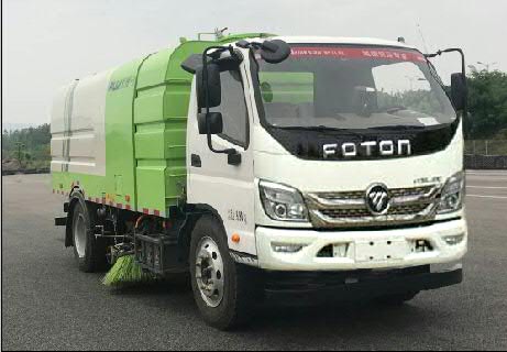 福田牌BJ5092TSLEV-H1純電動(dòng)掃路車公告圖片