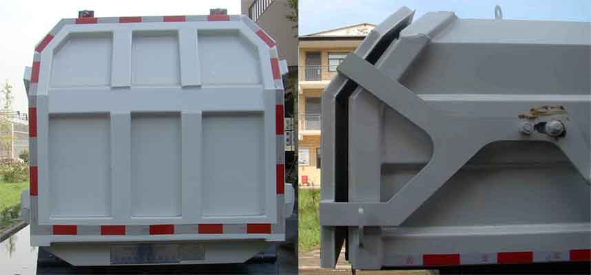 华路达牌YHL5080ZZZ自装卸式垃圾车公告图片