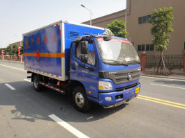 上元牌GDY5049XRQBA易燃气体厢式运输车