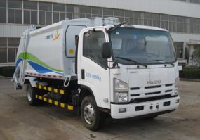 中集牌ZJV5100ZYSHBQ5压缩式垃圾车