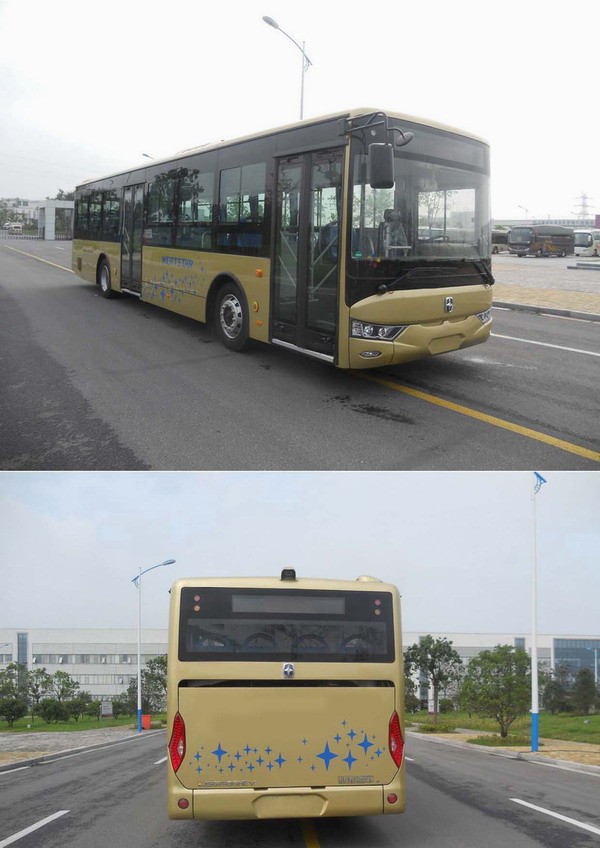 亚星牌JS6128GHBEV8纯电动城市客车公告图片
