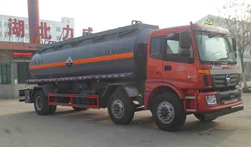 HLW5252GFW5BJ型腐蚀性物品罐式运输车图片
