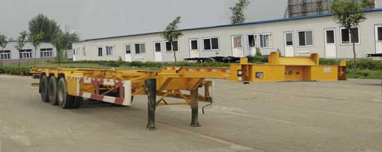 东正牌14米34.5吨3轴集装箱运输半挂车(ADZ9400TJZ)