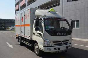 易燃气体厢式运输车