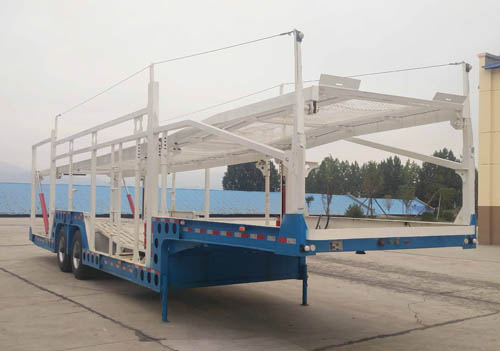 骏成达牌13.8米12.9吨2轴乘用车辆运输半挂车(YNN9201TCC)