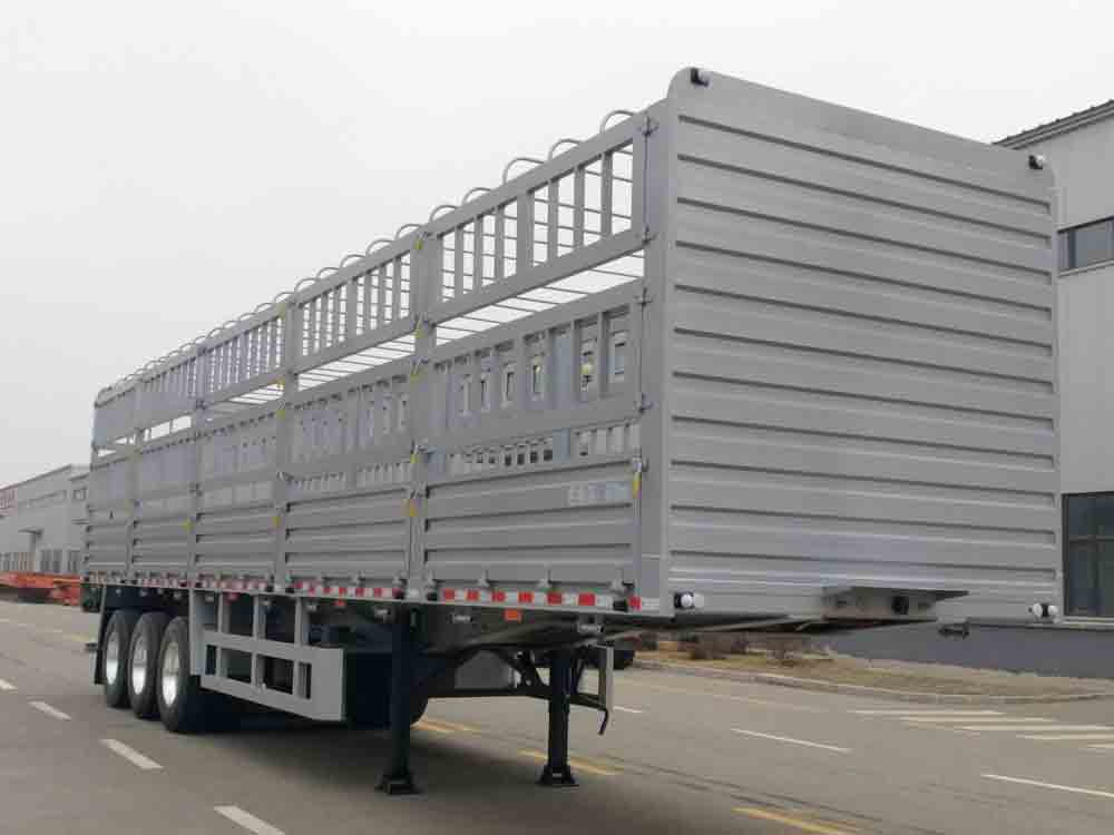 海诺牌12.8米34.6吨3轴铝合金仓栅式运输半挂车(HNJ9401CCYL)