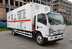 易燃气体厢式运输车