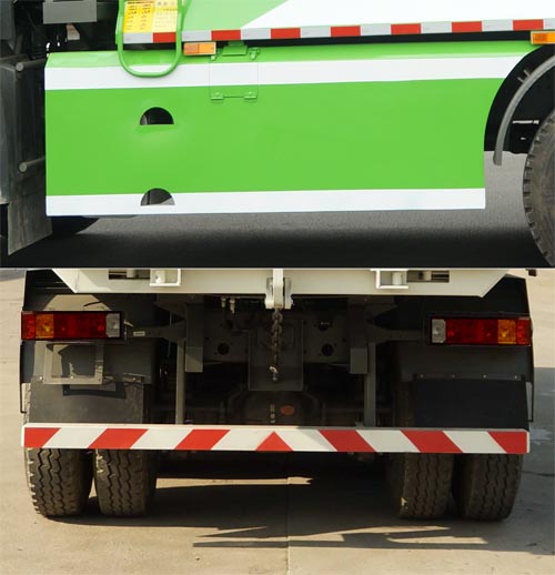 华威驰乐牌SGZ5252ZLJZZ5J7自卸式垃圾车公告图片