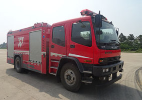 压缩空气泡沫消防车