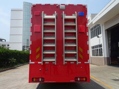 振翔股份牌ZXT5220TXFQC40/SY器材消防车公告图片