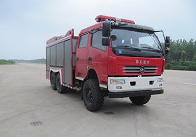 程力威牌CLW5120GXFGL35干粉水联用消防车图片