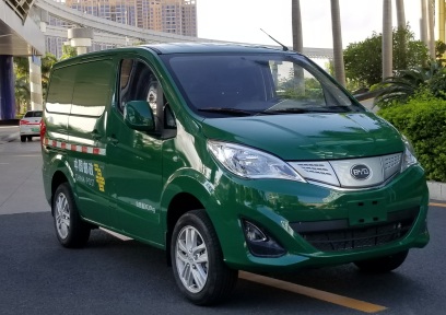 比亚迪牌BYD5030XYZBEV2纯电动邮政车公告图片