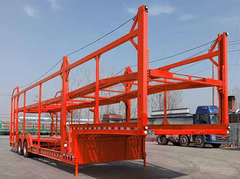 新科牌13.8米14.9吨2轴车辆运输半挂车(LXK9220TCL)
