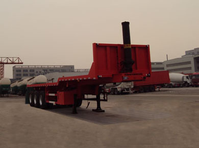 唐鸿重工牌11.4米31.5吨3轴平板自卸半挂车(XT9405ZZXPD)