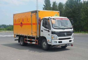 易燃气体厢式运输车