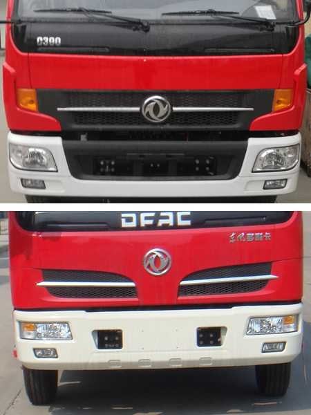 东风股份多利卡D7 JDF5080GXFSG30/A水罐消防车公告图片