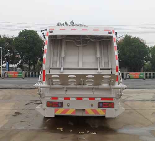 中汽力威牌HLW5140ZYS5EQ压缩式垃圾车公告图片
