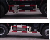 NXG3250D5KC 徐工牌350马力后双桥,后八轮柴油5.6米国五自卸汽车图片