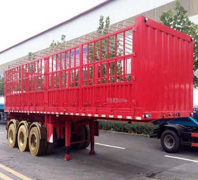 永康牌9米33.4吨3轴仓栅式运输半挂车(CXY9380CCYB)
