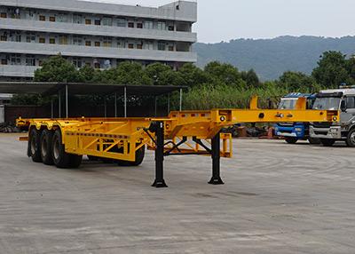 韶液牌14米34.2吨3轴集装箱运输半挂车(SGQ9401TJZ)