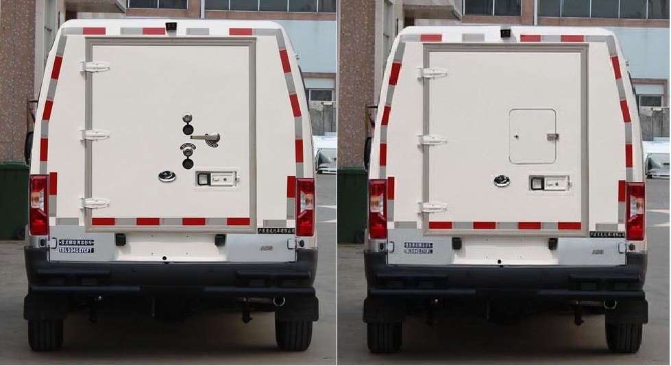 寶龍牌TBL5045XYCFT防彈運(yùn)鈔車公告圖片