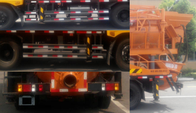 飞涛牌HZC5141THBBJ车载式混凝土泵车公告图片
