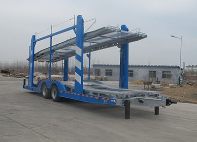 盛润牌11.9米10.2吨2轴中置轴车辆运输挂车(SKW9170TCL)