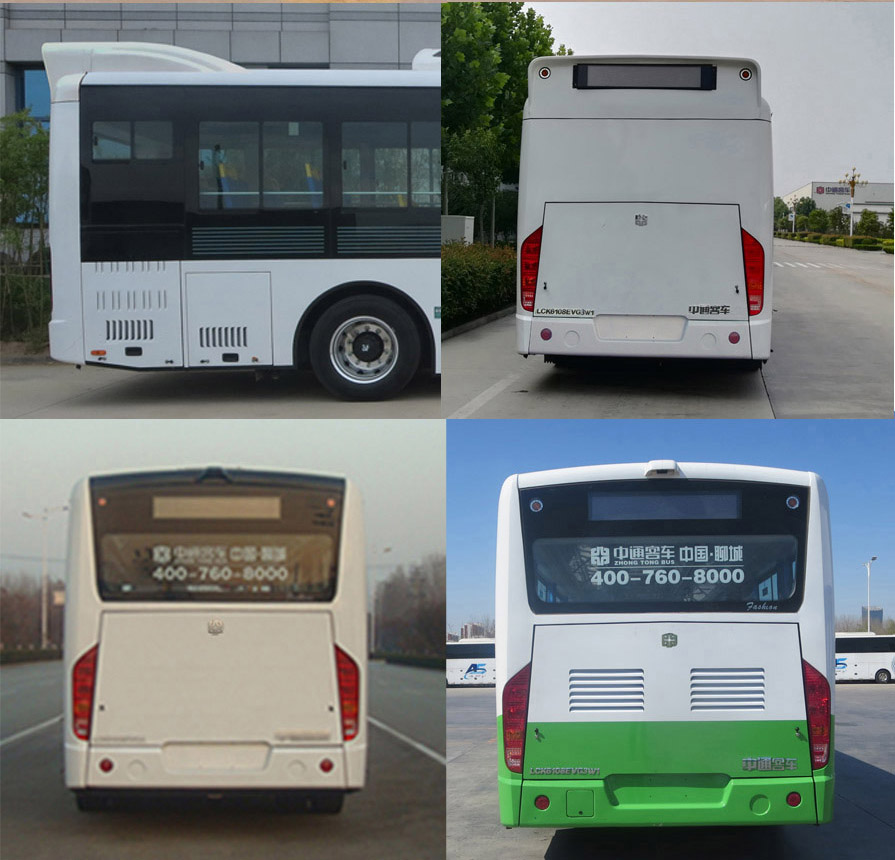 中通牌LCK6108EVG3W1纯电动城市客车公告图片