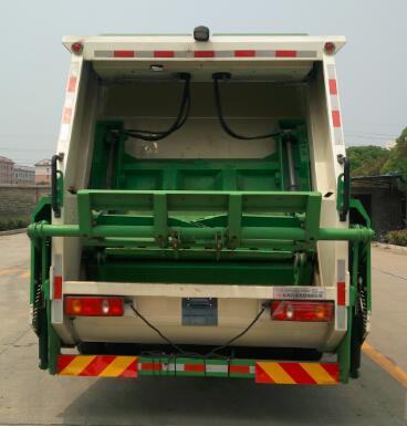 东风牌EQ5160ZYSTBEV纯电动压缩式垃圾车公告图片