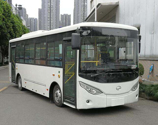 大马牌8.1米15-28座纯电动城市客车(HKL6801GBEV7)