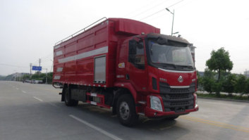 华通牌HCQ5182ZLSLZ5散装粮食运输车