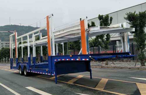 瀚文牌13.8米12.5吨2轴乘用车辆运输半挂车(GHW9202TCC)