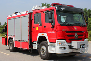 西奈克牌CEF5140TXFJY120/W抢险救援消防车