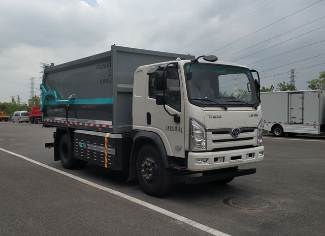 合加牌HJK5120ZDJSTBEV純電動(dòng)壓縮式對(duì)接垃圾車(chē)公告圖片