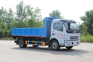东风股份多利卡D7 CLW5110ZLJE5自卸式垃圾车图片