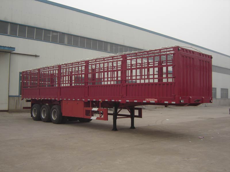 宇田牌13米31.7吨3轴仓栅式运输半挂车(LHJ9402XCL)