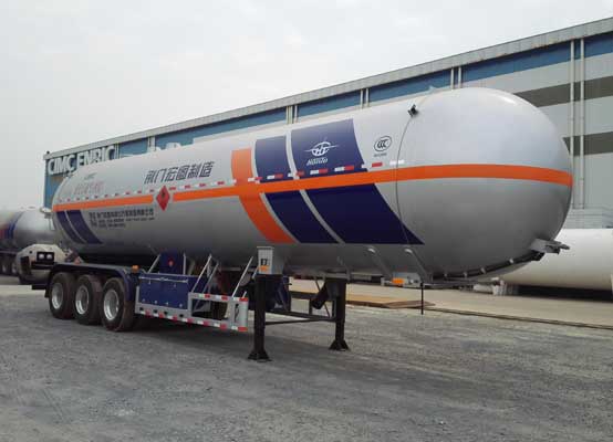 宏图牌13米23.6吨3轴液化气体运输半挂车(HT9407GYQ)
