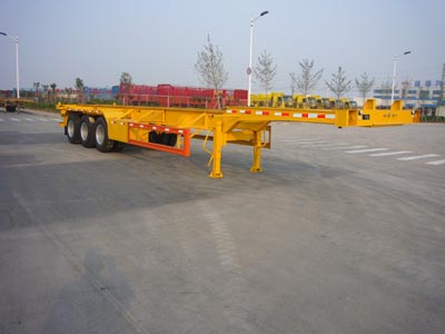 蓬翔牌12.5米34.5吨3轴集装箱运输半挂车(SDG9407TJZ)