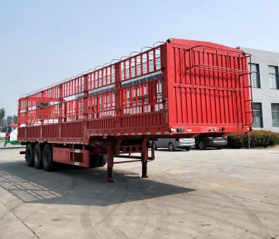 兆鑫牌13米32.5吨3轴仓栅式运输半挂车(CHQ9406CCY)
